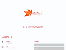 Tablet Screenshot of ecuessence.com